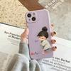 Angry Girl silicone Phone Case for IPhone 14 15 16 Plus for IPhone 13 14 15 12 11 16 Pro Max 12 Mini XS Max TPU Protect Cover