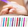 Crystal Glass Non-Porous Durable Reusable Colorful Design Manicure File for Healthy Nails