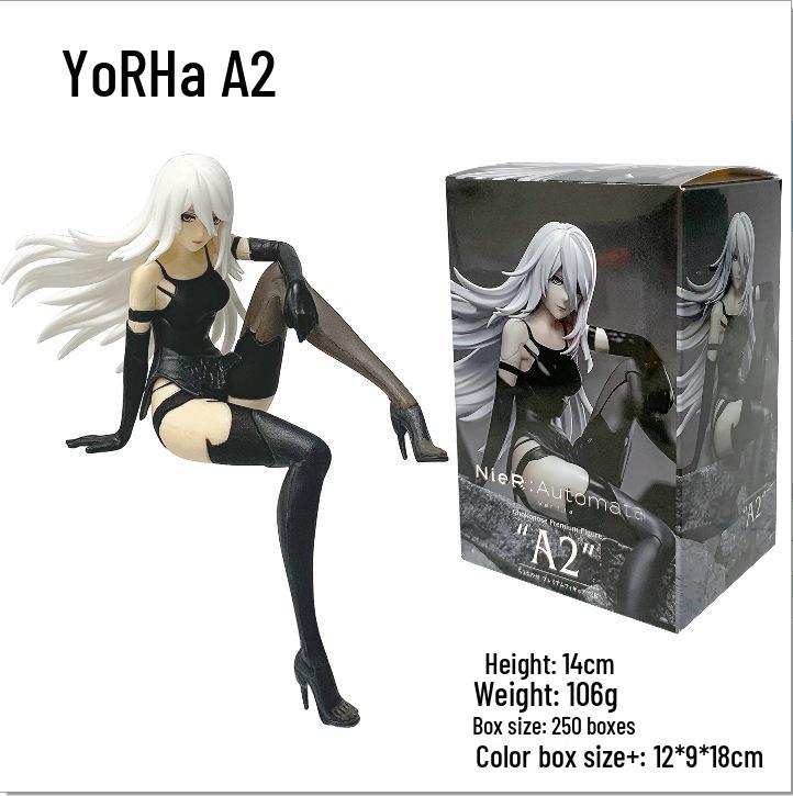 Anime Figurine Model: Cute Girl Jack-O 2B Nier Automata Display Piece