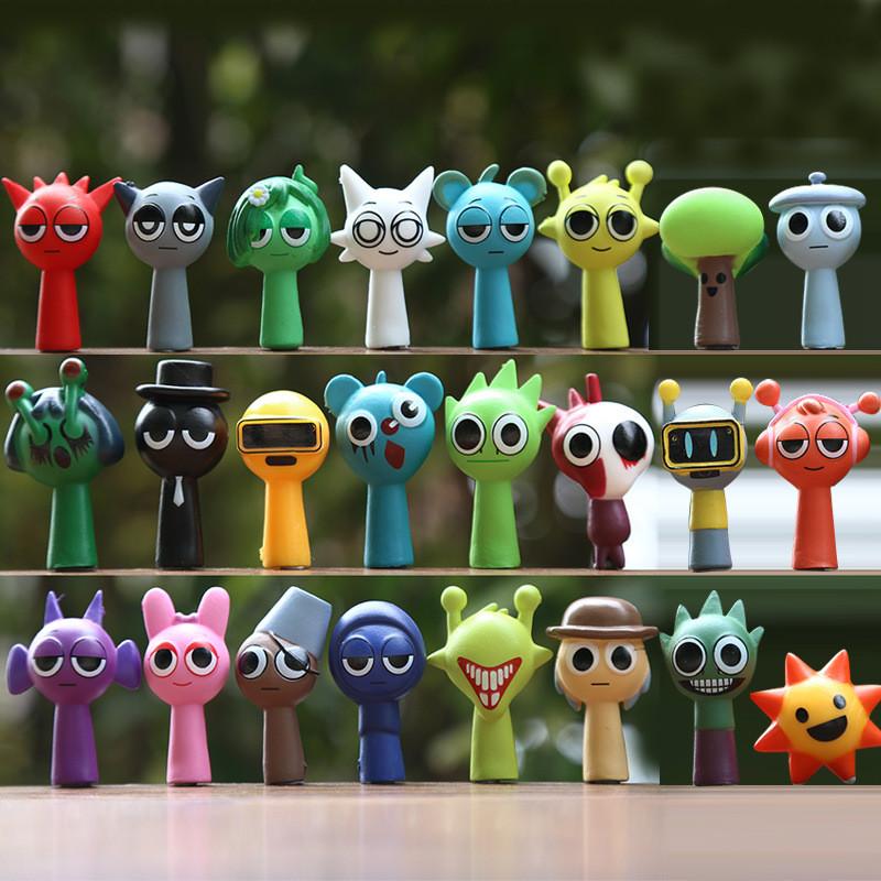 Beat Boxes Doll Model Cartoon Stereoscopic Decorative Childrens Anime Game Toys