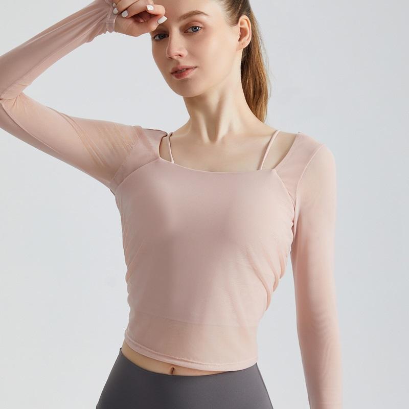 Exercise Yoga Wear Tops