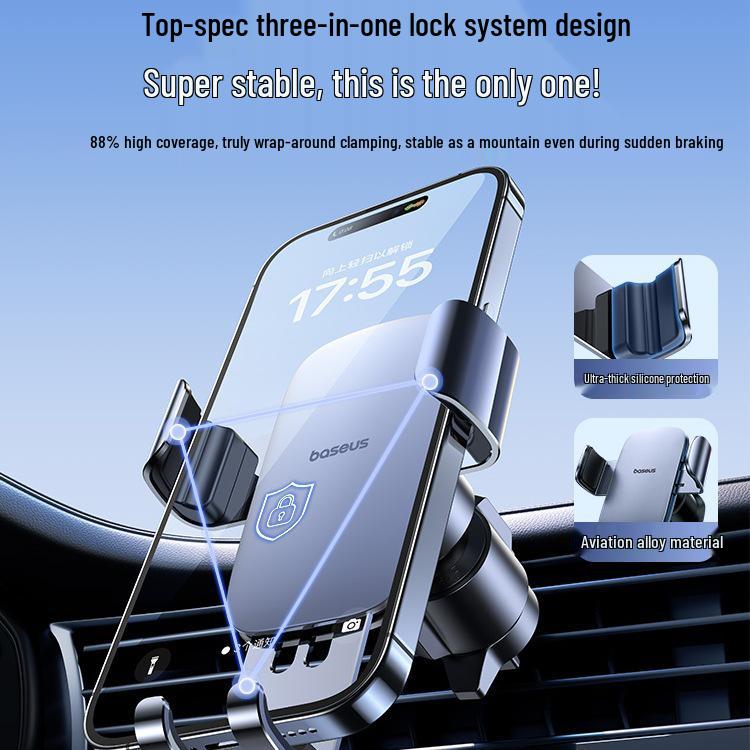 Baseus 2025 Car Phone Holder - Air Vent Navigation Mount