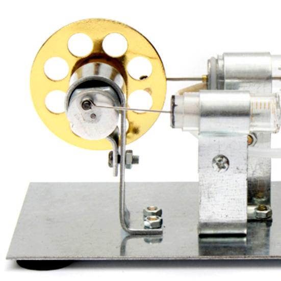 Hot Air Stirling Engine Model Electric Generator Motor Steam Power Physics Toy