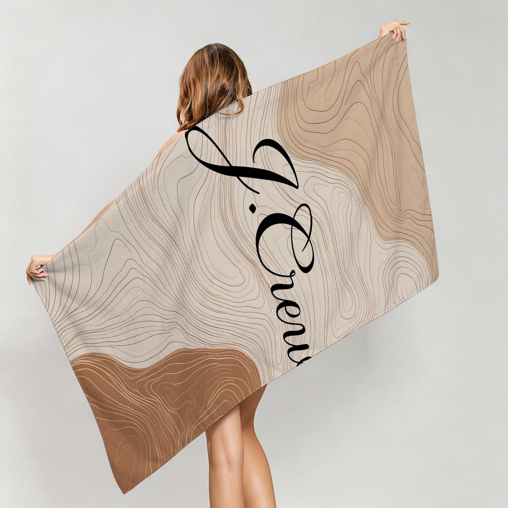 Casual J-J.CrewS Towel Five-Star Hotel Quality Eco-Friendly Ultra Soft Thick Towels & Beach Towels
