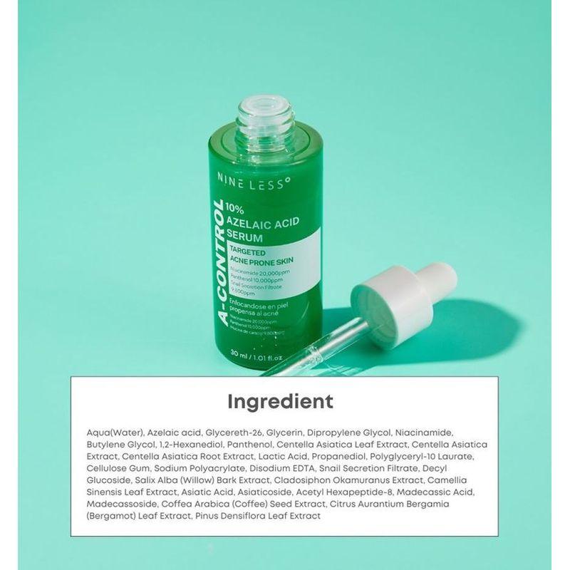 NINELESS - A-Control 10% Azelaic Acid Serum
