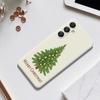 For Samsung Galaxy A16 5G/4G Case Christmas Tree Pattern Printing Straight Edge TPU Phone Back Cover