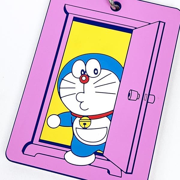 SK Japan Doraemon Rubber Name Tag Anywhere Door 16510