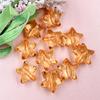 Five-pointed Star Beads 18.5mm Bracelet Making Accessories Beaded Material for Necklace Clear Crystal DIY Acrylic 10pcs  Accessories