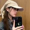 Unisex Solid Color Baseball Cap Adjust Headscarf Sunproof Hat for Spring Summer Adult Outdoor Adjustable Cycling Hat