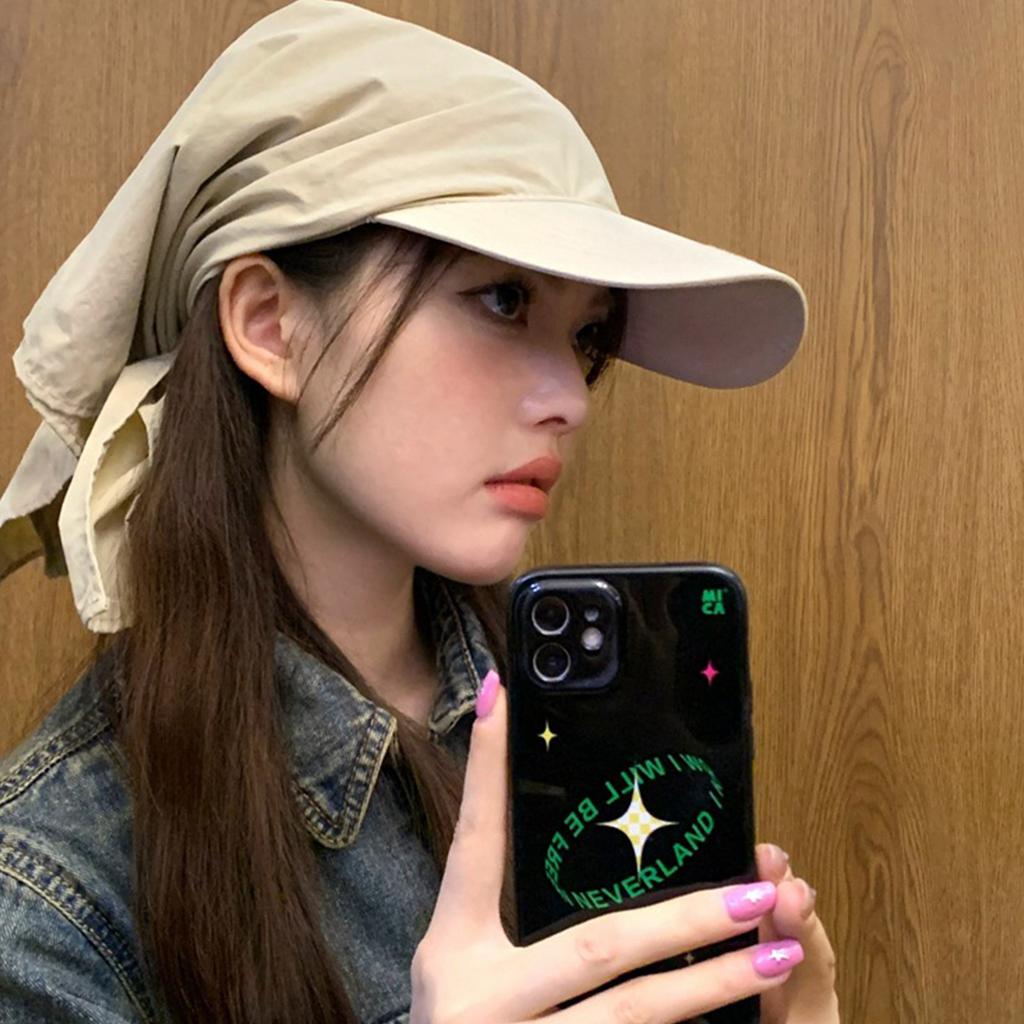 Unisex Solid Color Baseball Cap Adjust Headscarf Sunproof Hat for Spring Summer Adult Outdoor Adjustable Cycling Hat