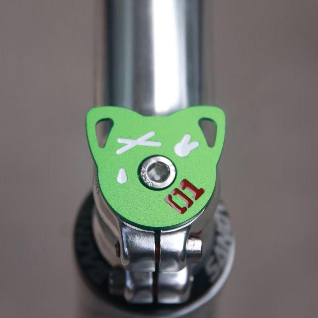 EVOSID Custom Waterproof CNC Stem Cap for Mountain and Road Bikes