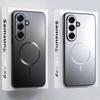 Metallic For MagSafe Charging Phone Case For Samsung Galaxy S26 Ultra S25 S24 S23 Plus Ultra Slim Anti-Drop Protect Cover