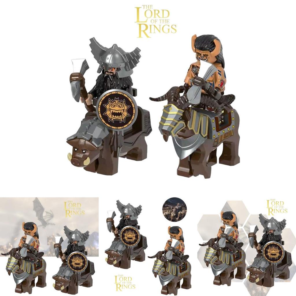 Kompatible Lego Drittanbieterfiguren Gebrauchte Wildes Tier Reittier Soldaten Legion Bausteine