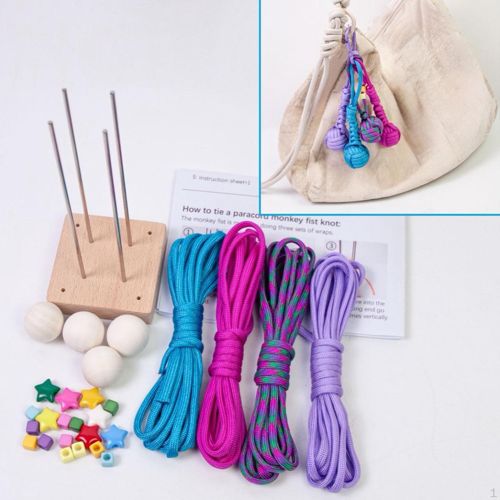 

Набор для плетения походной веревки для сборки и украшения браслета из паракорда 5