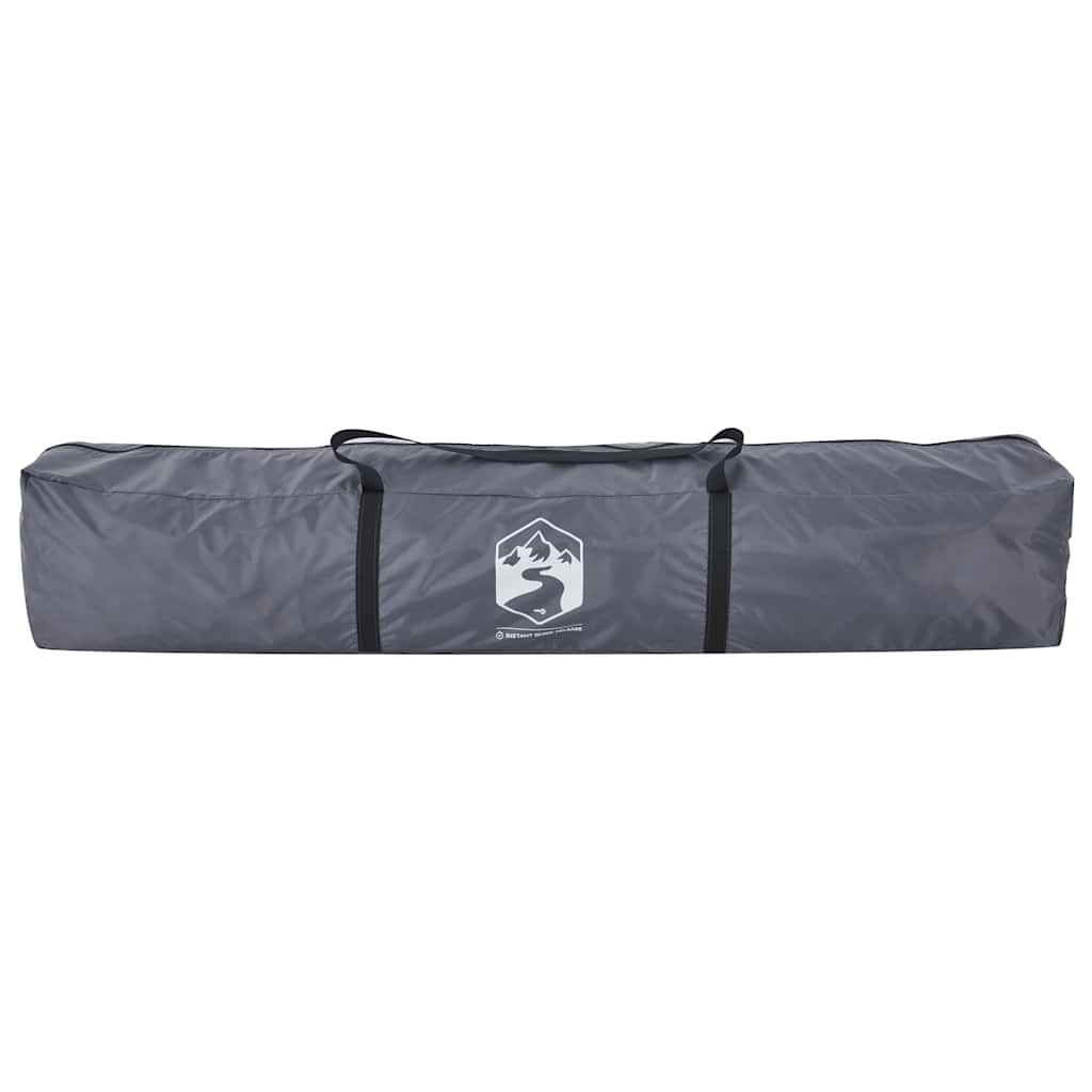 Dome Family Tent for 6 Persons Gray and Orange Quick Release