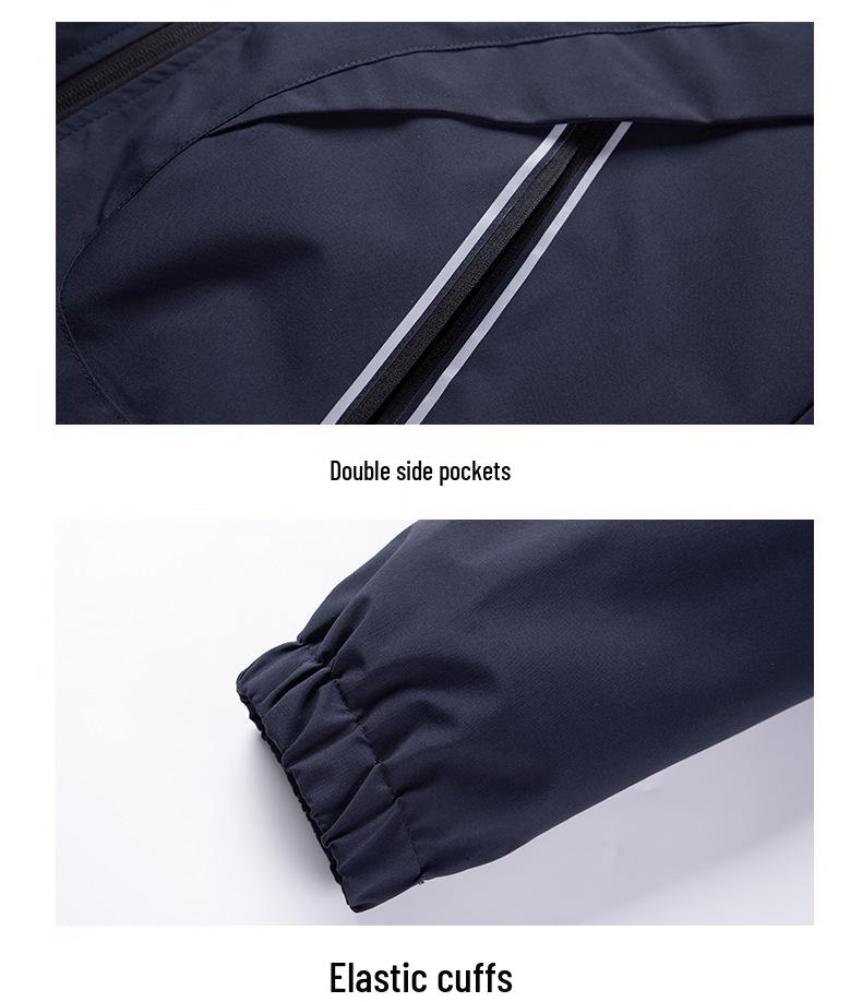 Trendy Men's Striped Windbreaker: Spring/Autumn Casual Sports Jacket for Youth