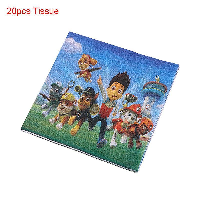 Vibrant Paw Patrol Kids Birthday Party Supplies Set With Adorable Decorations And Tableware