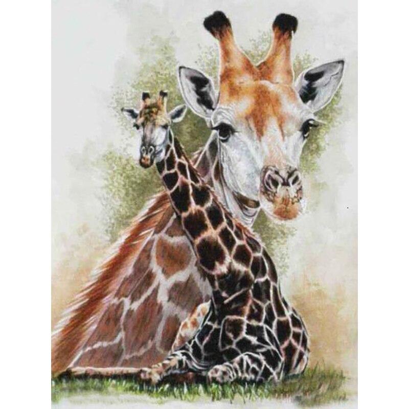 Neues 5D DIY Diamantmalerei Pferd Tiger Diamantstickerei Tier Kreuzstich Vollrunde Bohrer Heimdekor Handwerk Kunst Geschenk