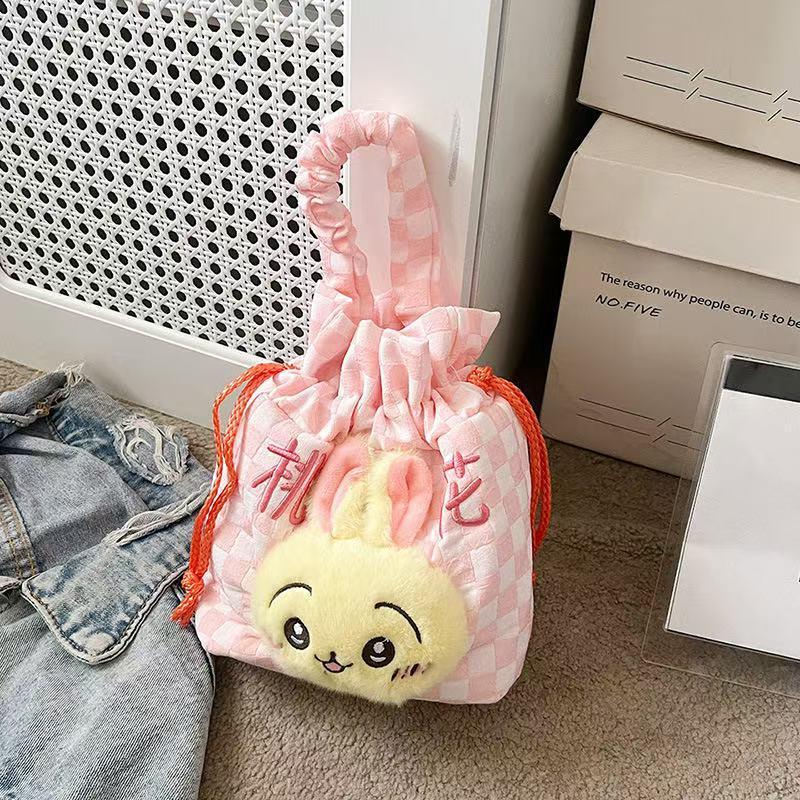 

1 шт. Милый холщовый мешок на кулиске, большой вместимости, женская дорожная сумка-тоут