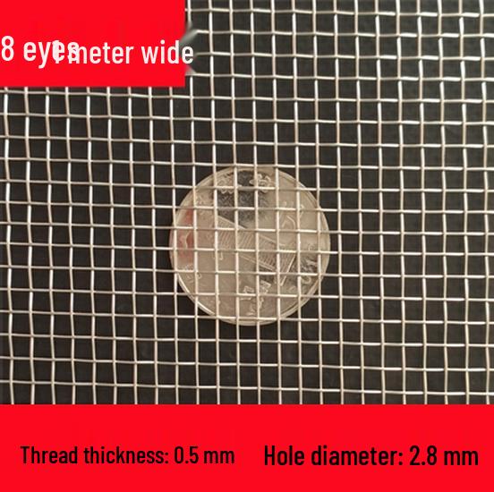 304 Edelstahlgewebe, 6-500 Maschen, Industrielles verdicktes Metalldrahtfilter.