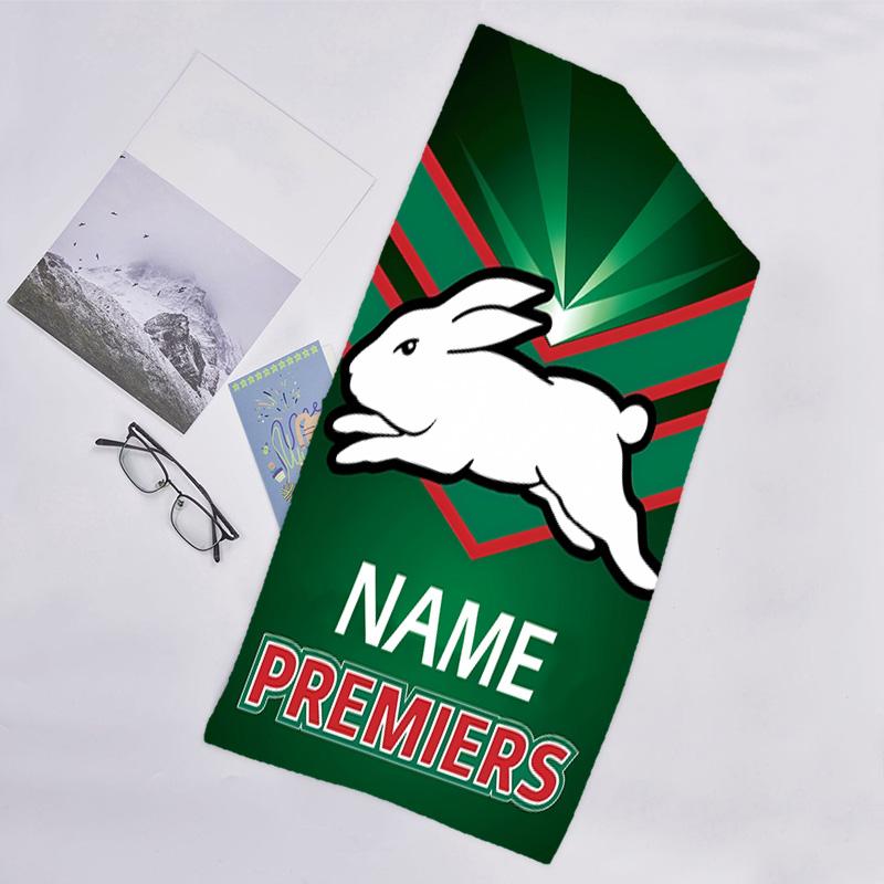 1pc Football23 Beach Towel with Custom Name, Beach/Swimming/Bath/Picnic/Camping Towel, Suitable for Seaside Beaches