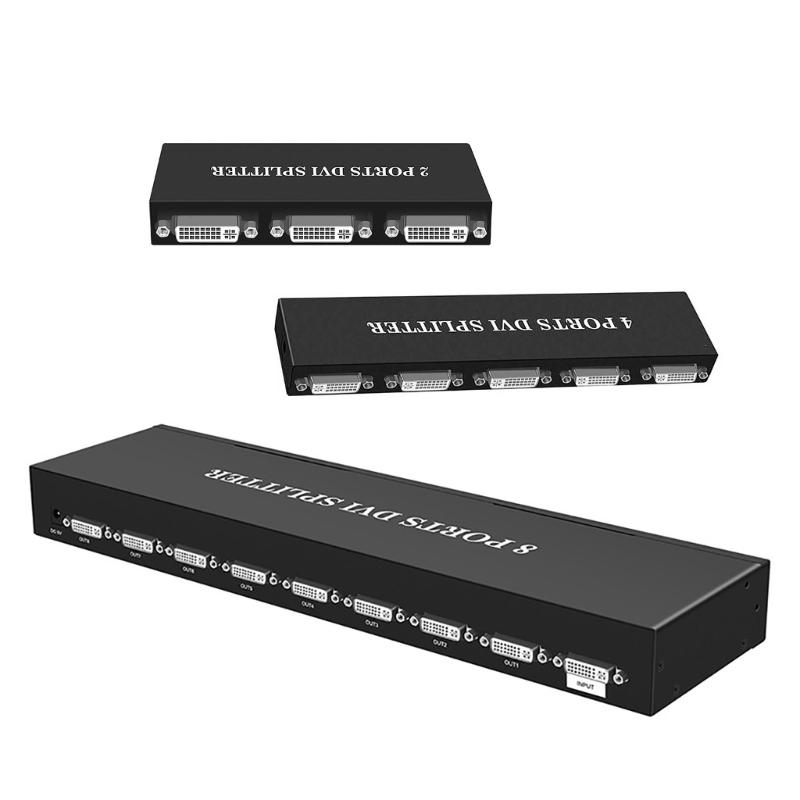 DVI Splitters 1 In 2/4/8 Out DVI Distribution Duplicators DVI Video Splitters DVI Video Splitters for Laptops DVR Projectors