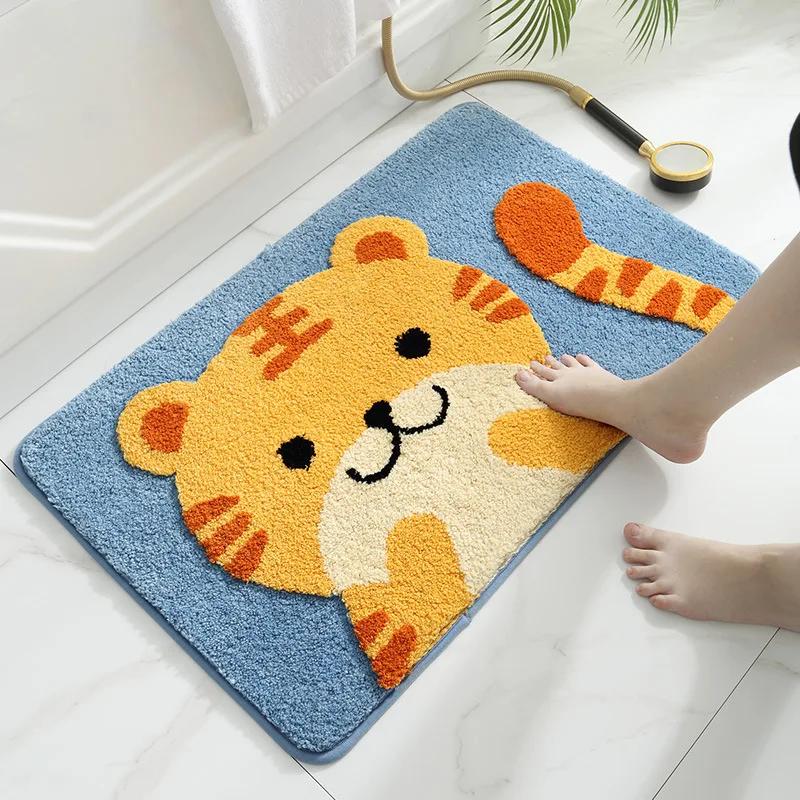 Bedroom Carpet Home Cat Feels Carpet Cartoon Imitation Cashmere Bay Window Living Room Pad Rugs for Bedroom RABYTYJ01