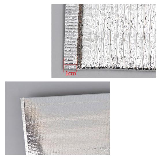 20Pcs Lunch Bag Thermal Insulation Aluminum Foil Disposable Food Delivery Pouch