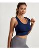 Women's Large Bust Minimizer Wireless Sports Bra - Shockproof Yoga Fitness Vest