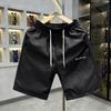 Men's Plus Size Summer Sports Sun Protection Set: Quick-Dry Breathable Loose Shorts & Jacket