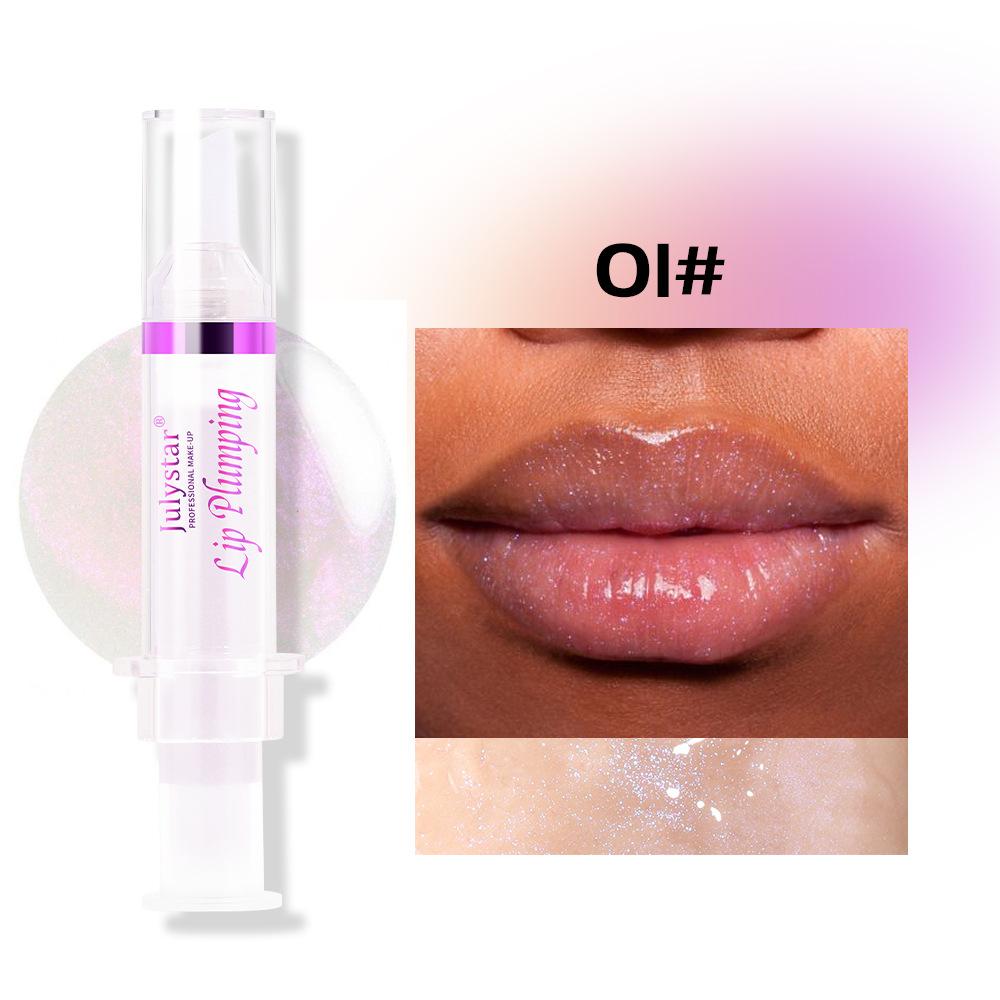 Pearlescent Long-lasting Moisturizing Lip Plumping Lip Nectar Moisturizing And Brightening Non-stick Cup Hydrating Doe Lip Glaze
