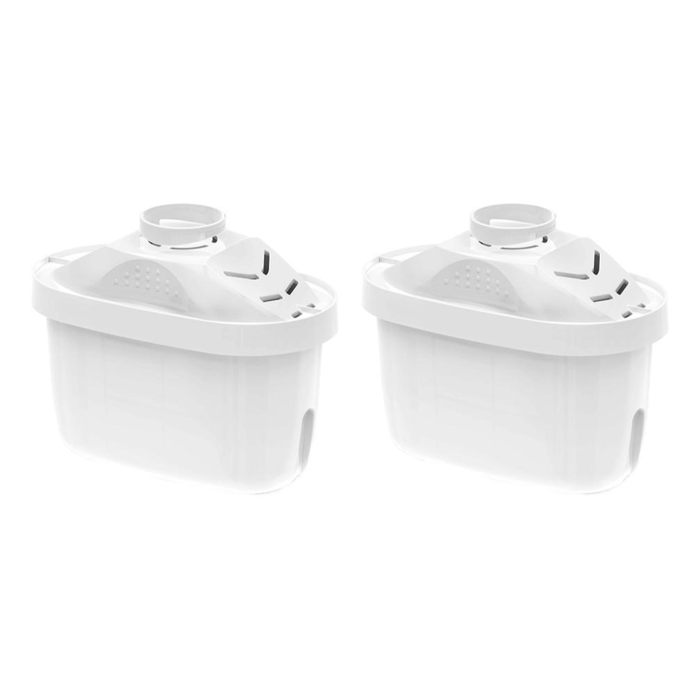 10-1PCS Replacement Filter Cartridges Reducing Limescale Chlorine Water Filter Cartridge Refills Filter Cartridges for Home