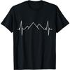 Pyramid Skyline Heartbeat Egypt Love Cairo Giza Pyramids T-Shirt
