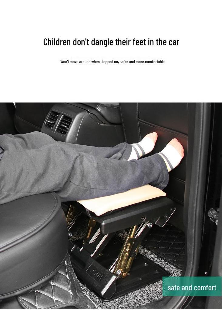 Portable Travel Footrest Stool for Long-Distance Journeys