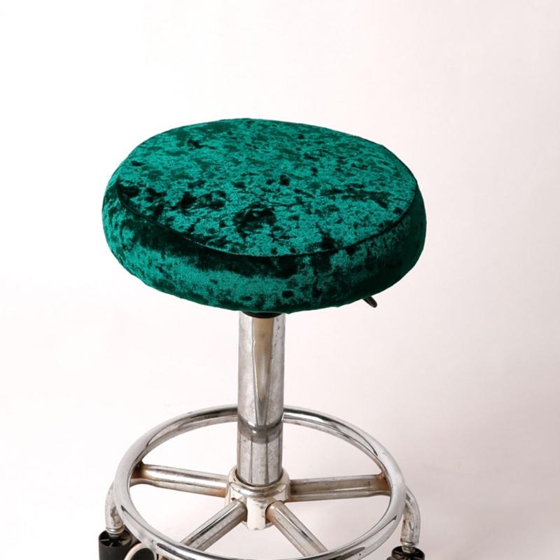 Elegant Colorful Round Stools Covers Stool Slipcover Enhances Home Decoration Suitable for Various Indoor Environment