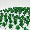 DauStage N Gauge Forest Diorama Materials for Railway and Architectural Models, Green, 100 Pieces (01, Green, 3.0cm, 100 Pieces)