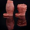 Enlarged and Thicken Cock Sleeve Lock Sperm Penis Ring Adult Men Sex Toy Soft Silicone Dick Sleeve Enlargement Male 18+ Sexy Toy