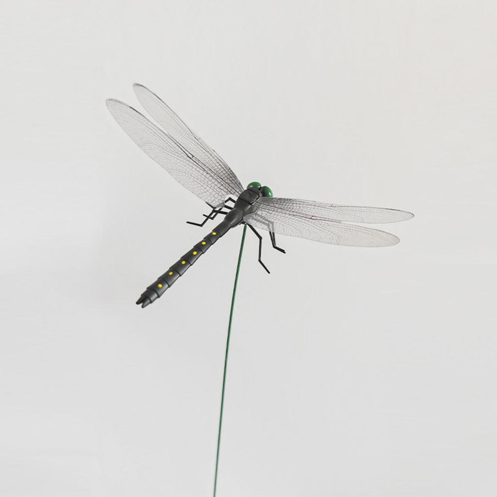 Simulation Dragonfly Insect Model Mosquito Repellent Outdoor Hanging Ornaments Realistic Insect Dragonfly Model For Garden Farm
