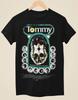Maglietta Nera Unisex Ispirata al Poster del Film Tommy