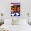 5D DIY Diamond Painting Dusk View Diamond Embroidery Swan Animal Cross Stitch Full Round Drill Manual Art Home Decor Gift