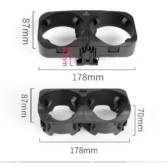 Console Cup Drink Holder Replacement For Mercedes Benz W221 S-Class 2009-2012 for Car Drinking Accessories Products