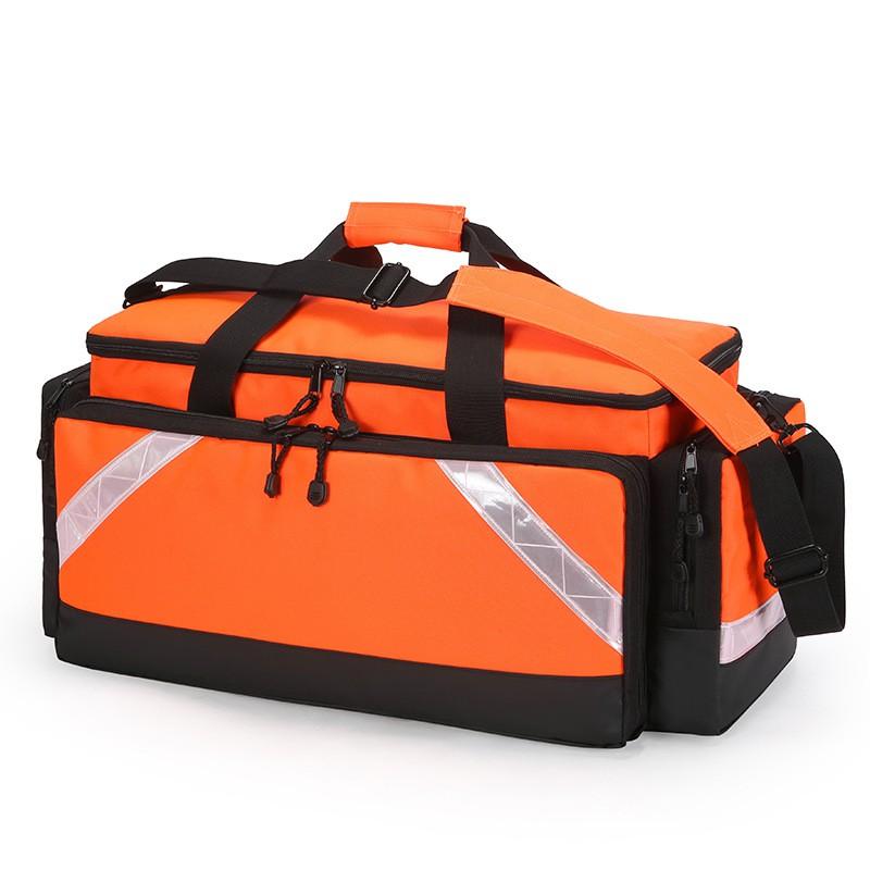 Waterproof Large Capacity Medical Response Bag EMS First Aid Trauma Care Field Emergency Transport 08851 Orange