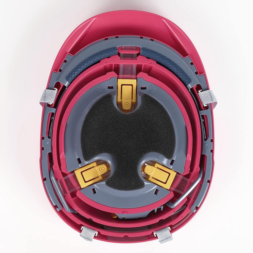 Folding Disaster Prevention Helmet Osamet Reflective Osamet Rose Disaster Prevention and Crime Prevention Direct (with Material) (for Adults, Red)