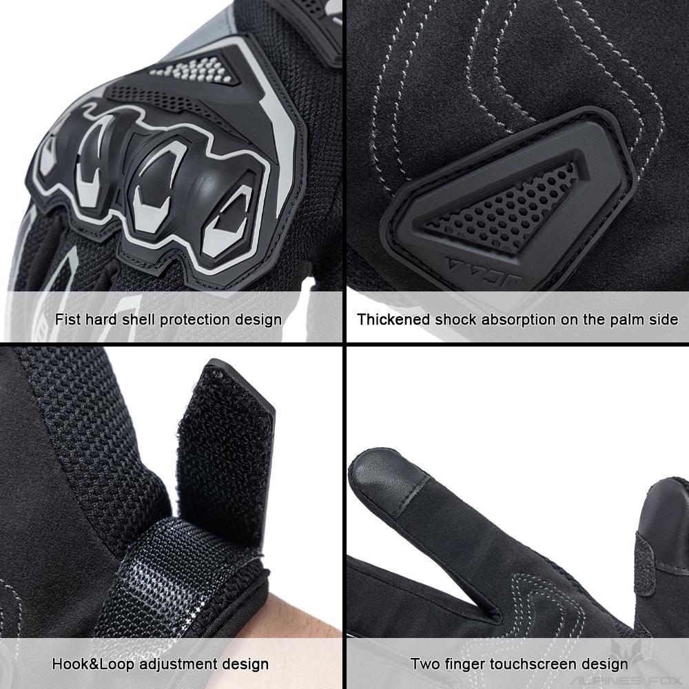 2025 Zomer Nieuwe Volledige Vinger Motorhandschoenen Antislip Slijtvast Motocross Racehandschoenen Touchscreen Moto Biker Handschoenen