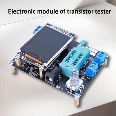 GM328 Transistor Tester Diode Capacitance Inductance ESR Meter Type-C Charge GM328A Square Wave Generator Electronics Kit