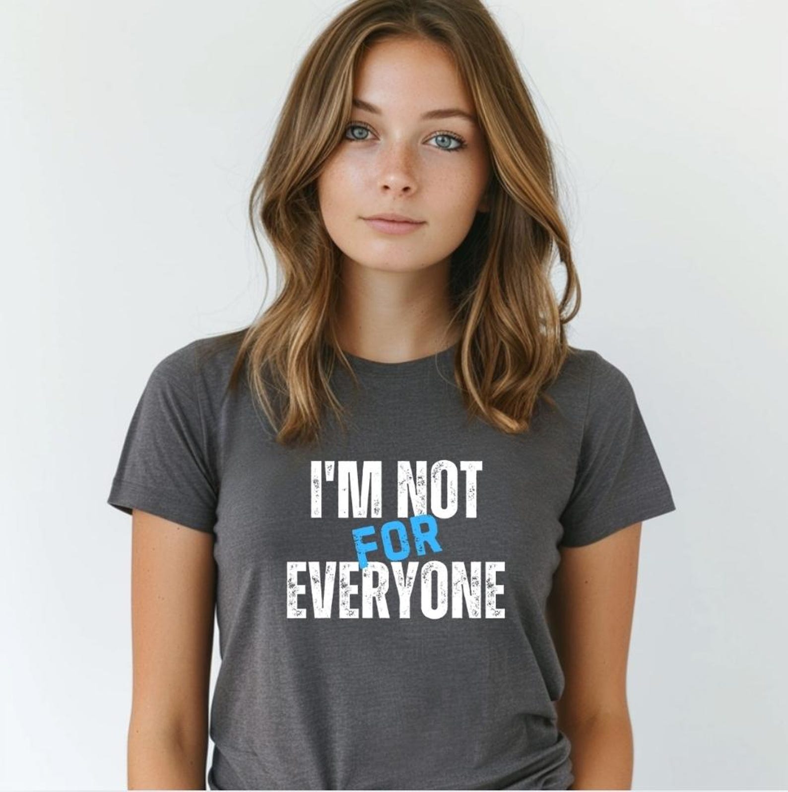 I’m Not For Everyone Shirt, Funny Sarcastic Tee, Introvert Graphic Shirt, Confident Attitude Tshirt, Anti Social Humor Tee L