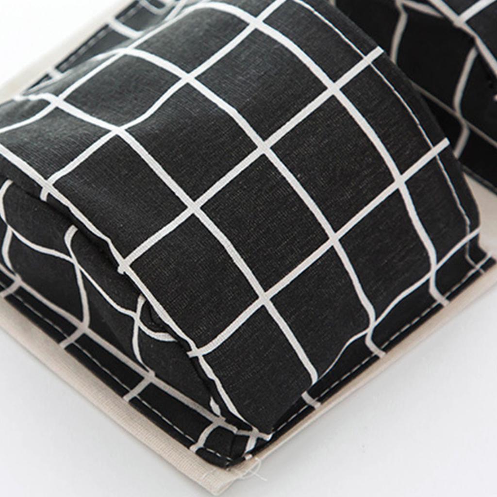 Stoff Wandbehang Aufbewahrungstasche Wandmontierter Schrankorganizer für Wohnzimmer Schlafzimmer