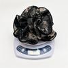 Übergroße mehrlagige Rüschen-Scrunchies Tuschmalerei-Stil Haargummi Vintage voluminöse Haarseil Großer Organza-Pferdeschwanzhalter