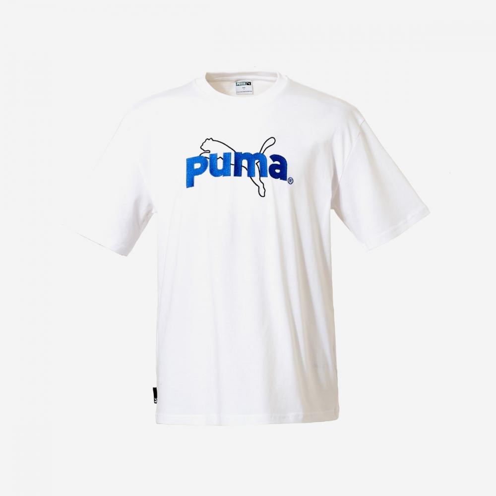 

Футболка с рисунком Puma Team PUMA White
