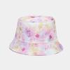 Summer Sun Hat, Men'S And Women'S Small Floral Pattern Double-Sided Fisherman Hat, Beach Travel Outdoor Fisherman Hat